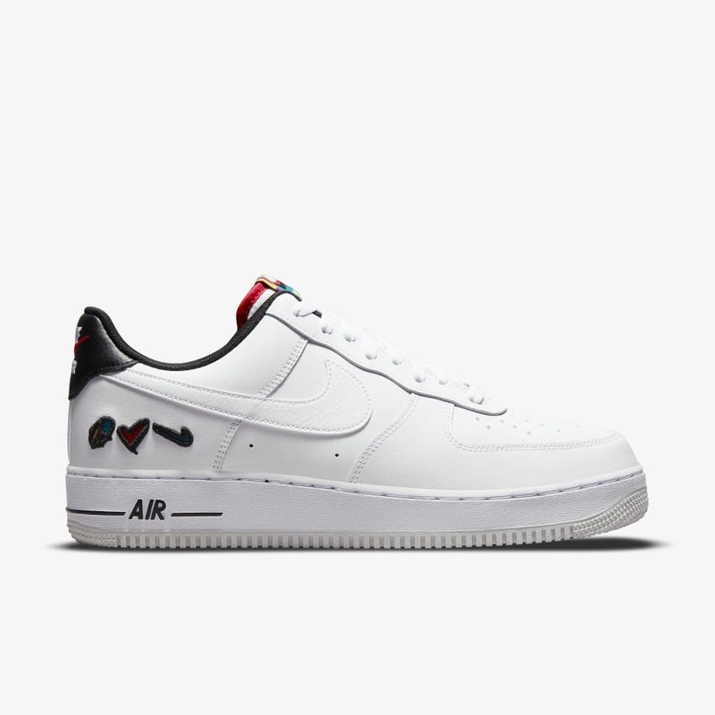 nike air force one peace love and swoosh